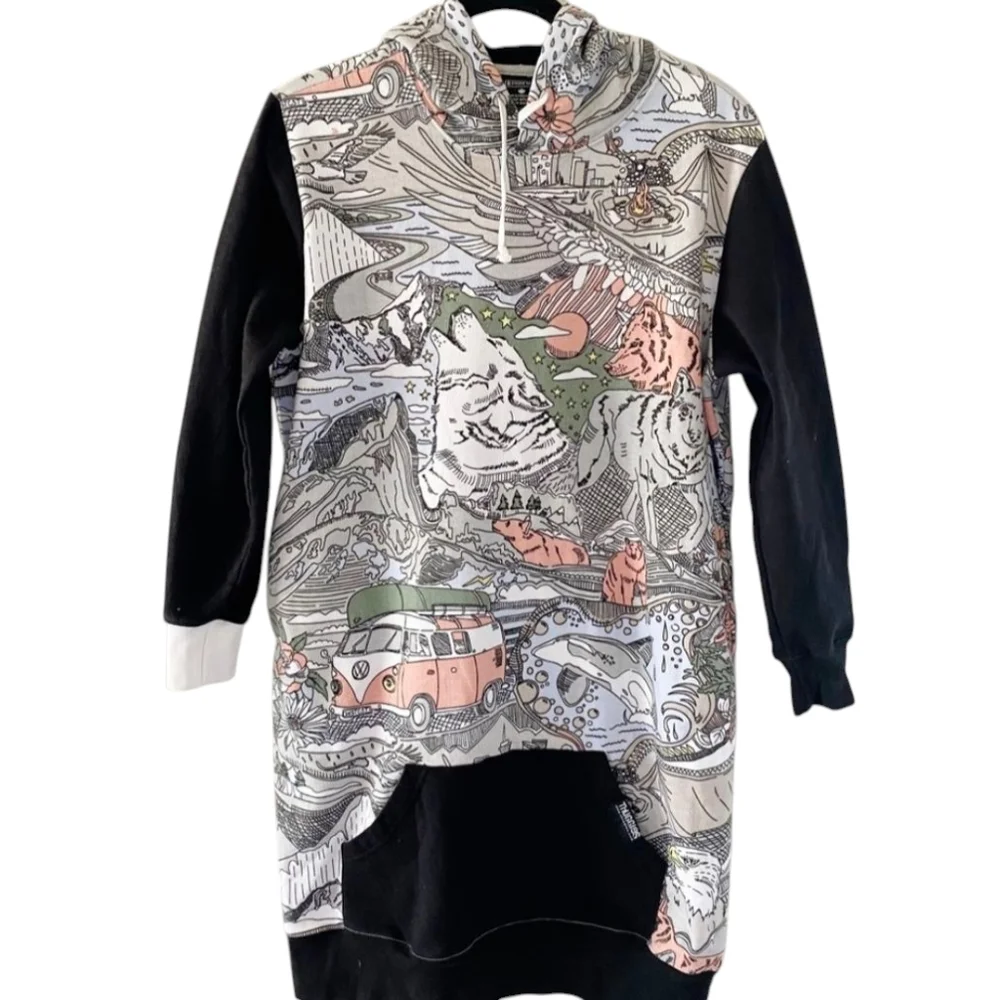 Thuggies Sea to Sky Long Hoodie - Picture 6 of 9